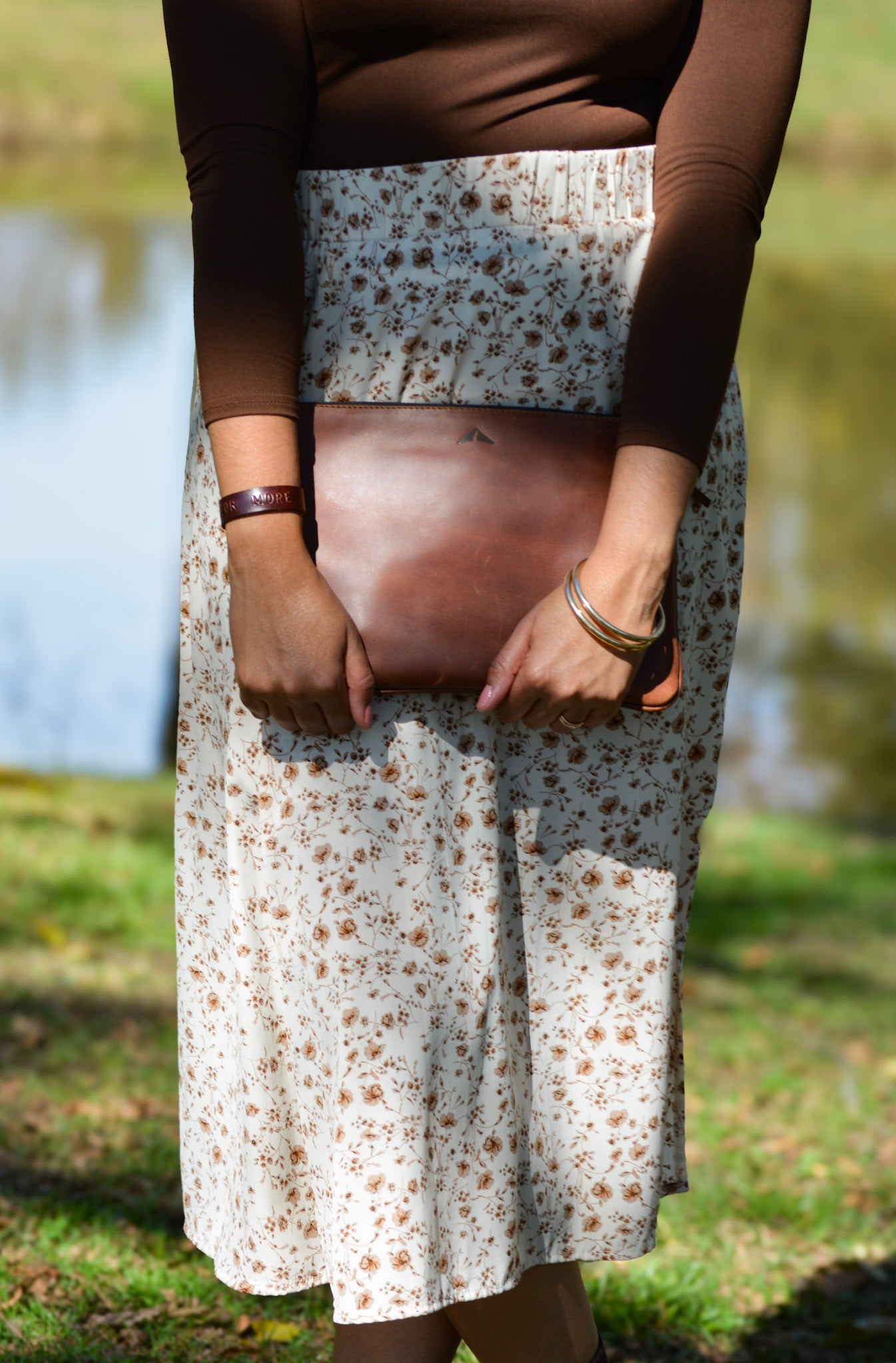 Crossbody Clutch - Mocha