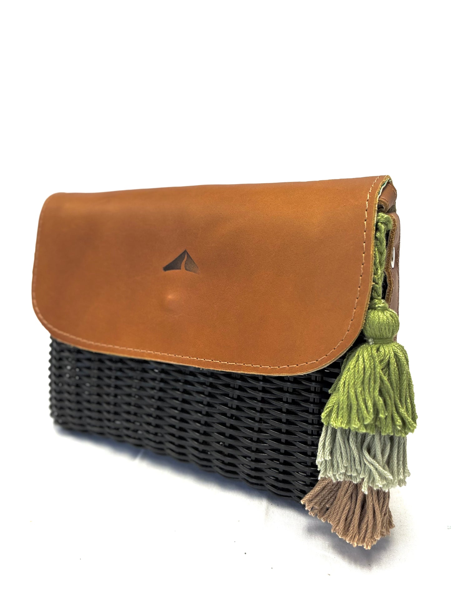Woven Beach Collection - Mini w/ Sandalwood Leather Accent