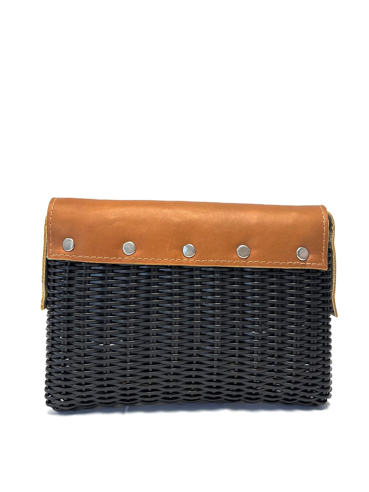 Woven Beach Collection - Mini w/ Sandalwood Leather Accent