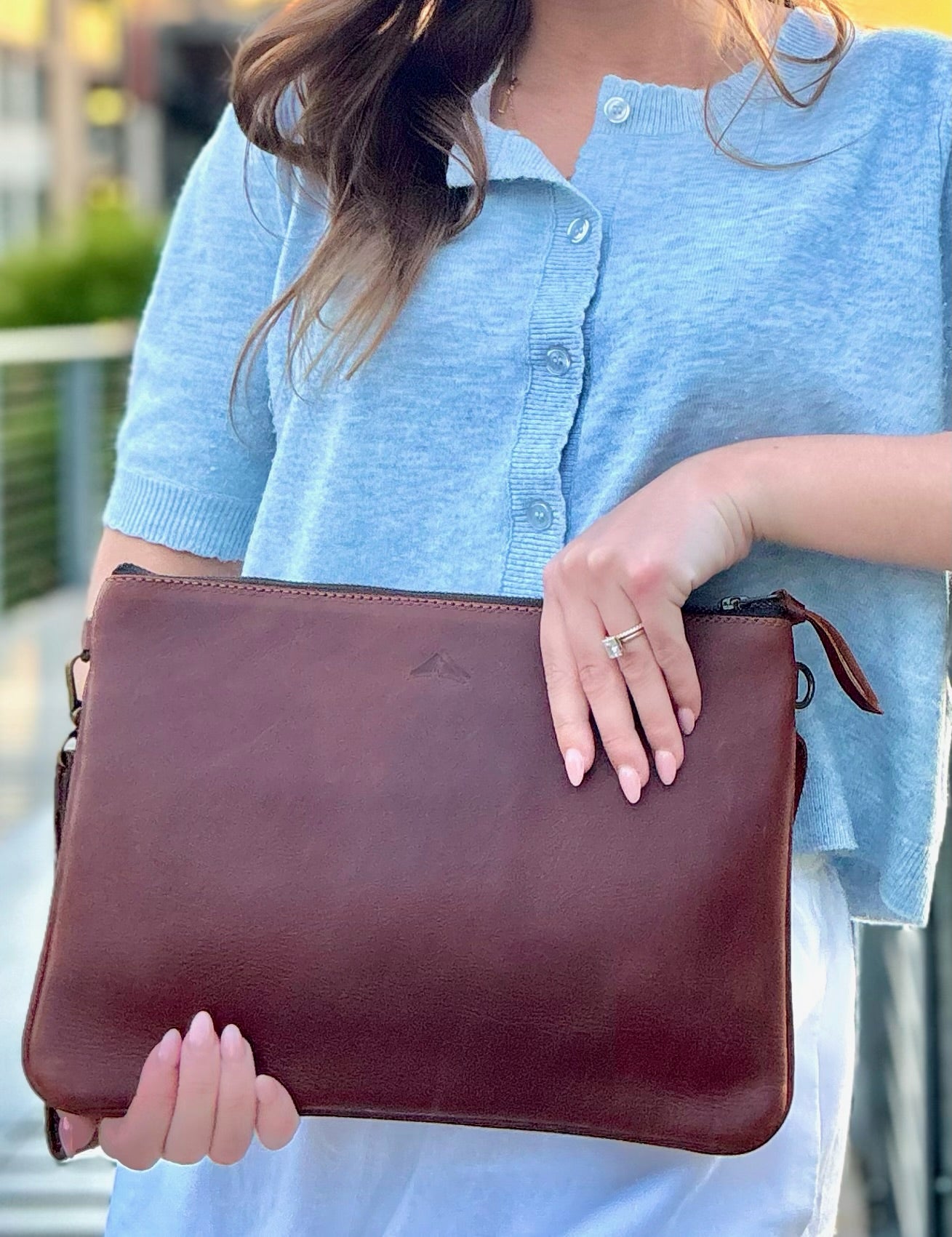 Crossbody Clutch - Mocha