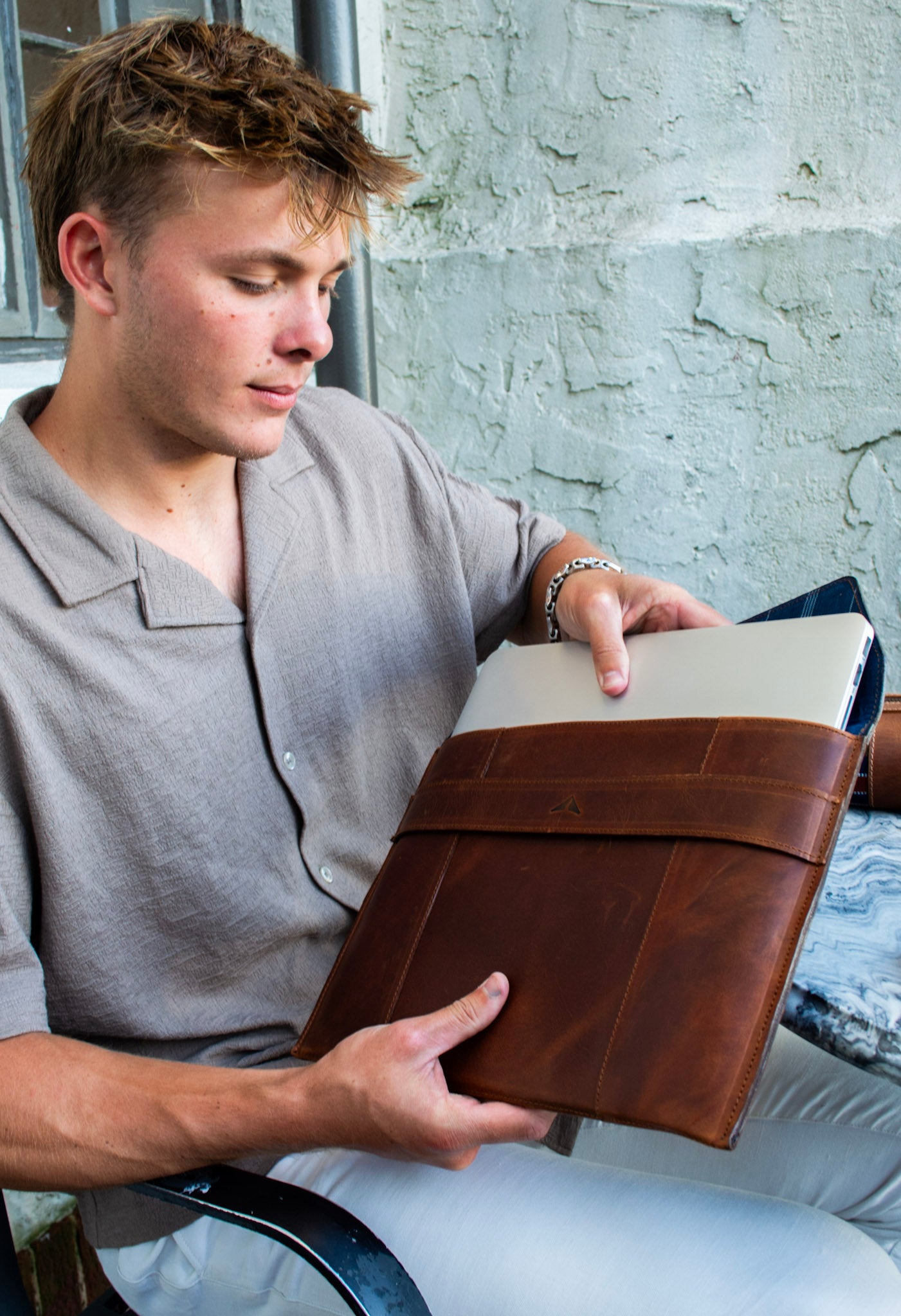 Leather Computer Cover