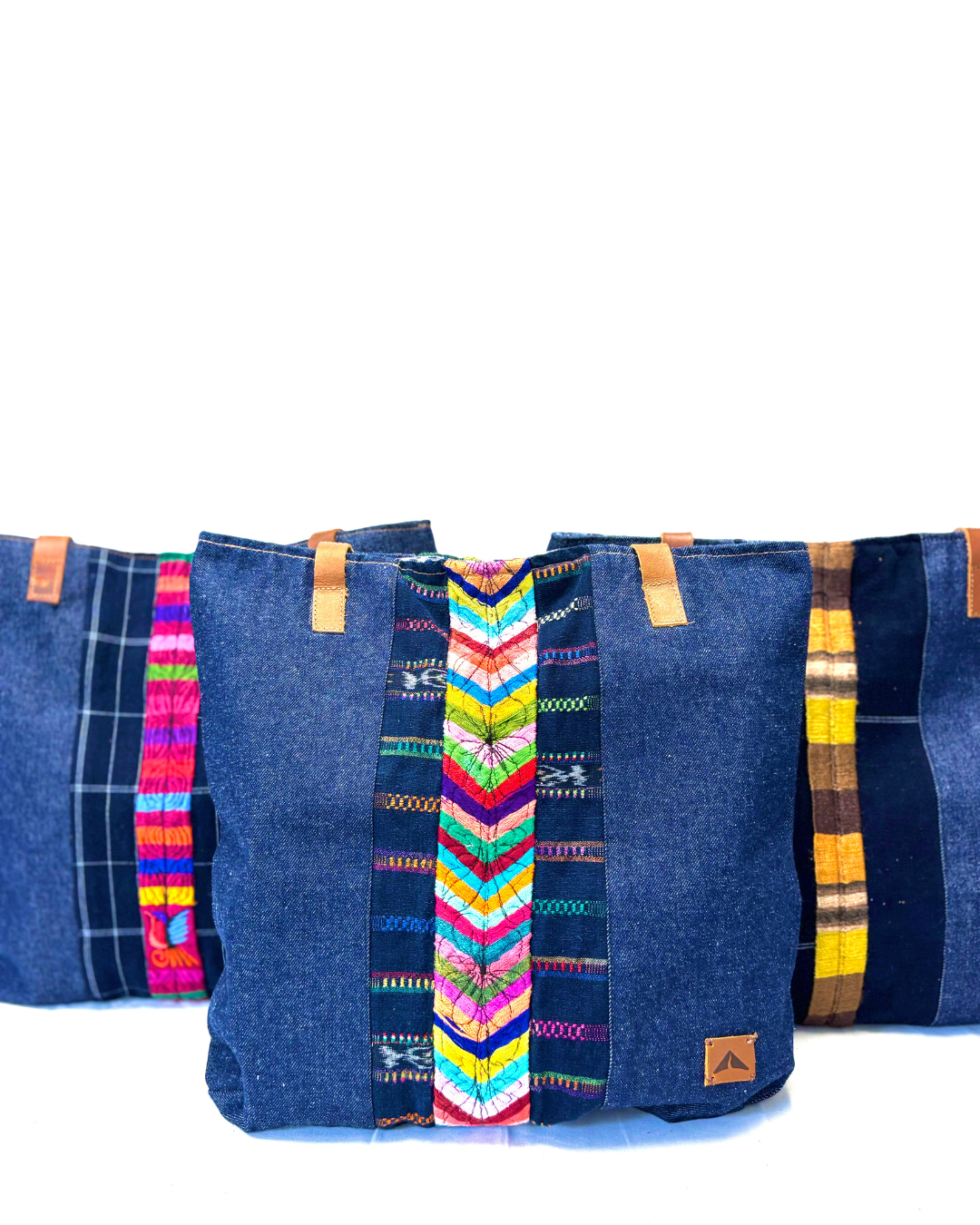 Denim & Texture Bucket - Vibrant Collection