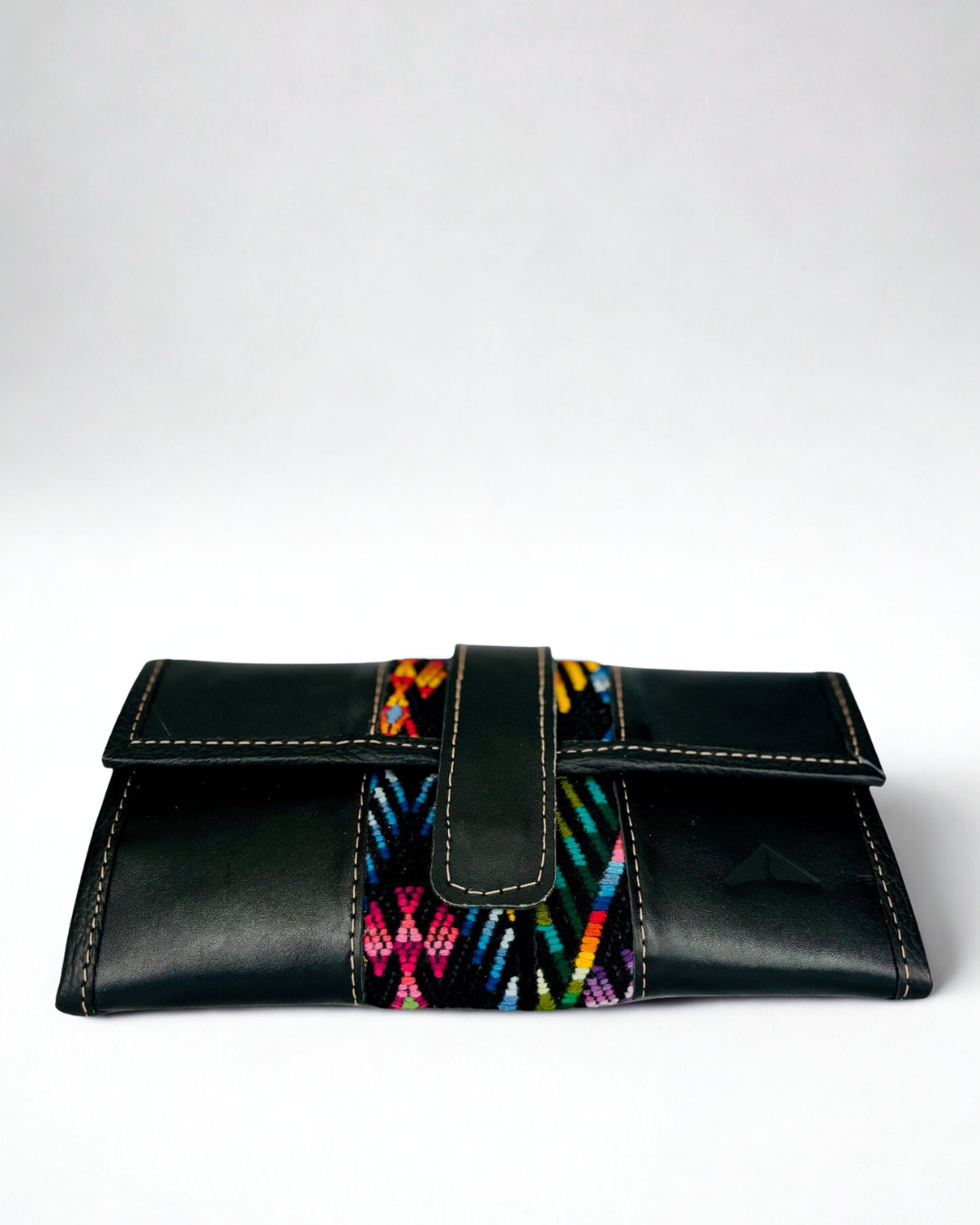 Artisan Textile & Leather Wallet