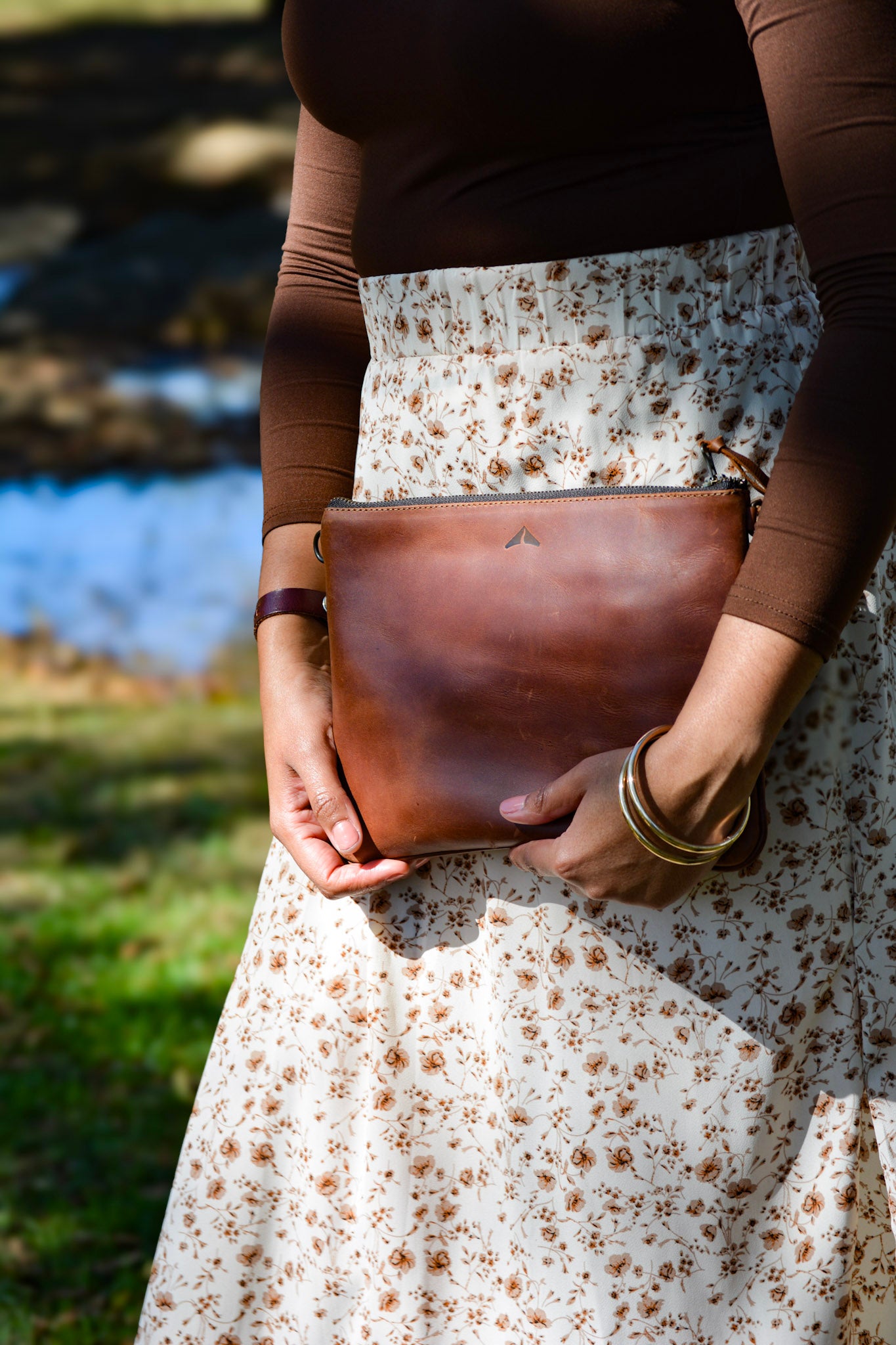 Crossbody Clutch - Mocha