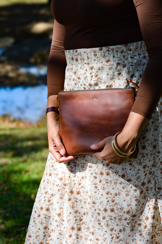 Crossbody Clutch - Mocha