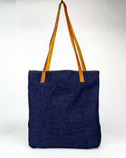 Denim & Burlap Bucket