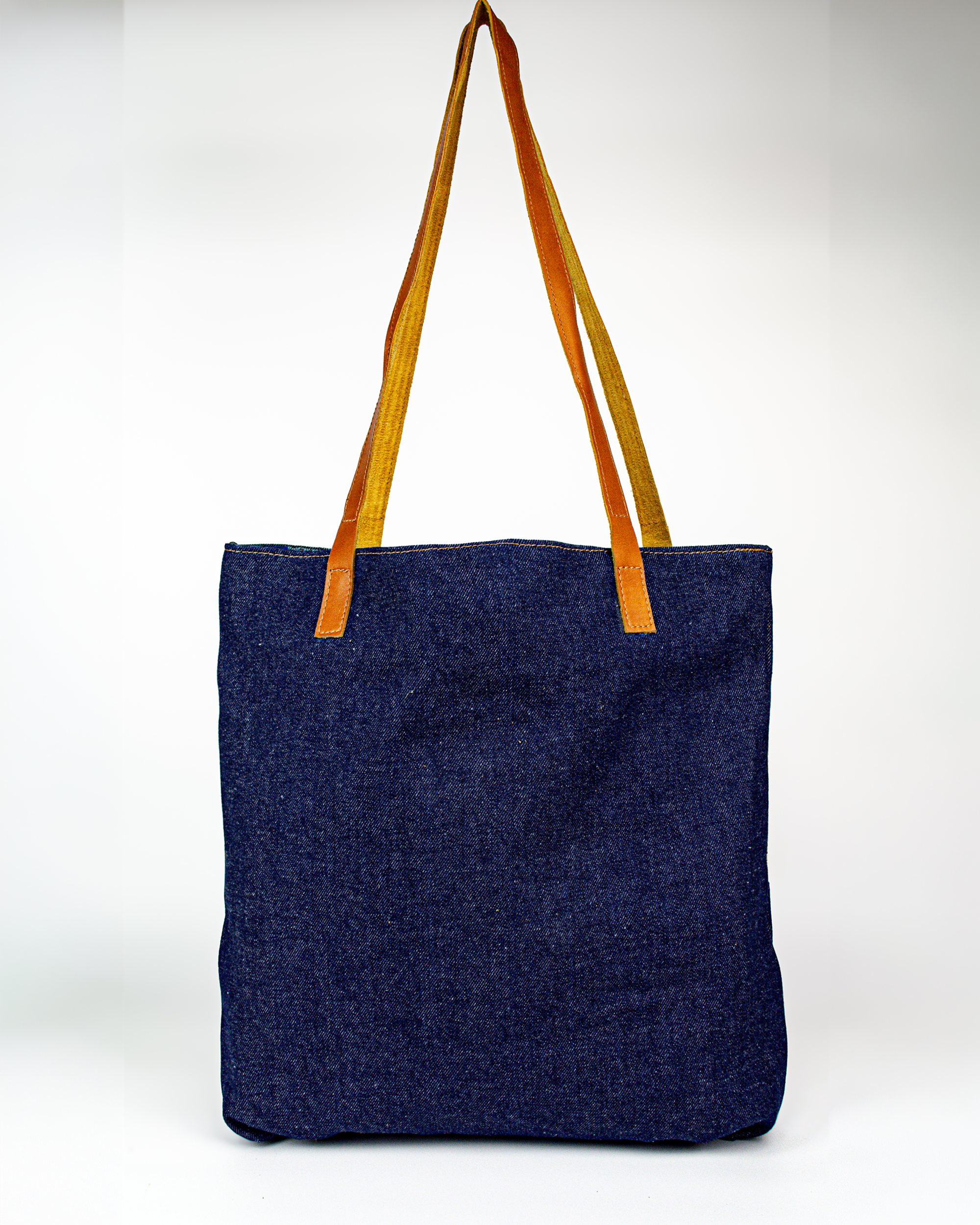 Denim & Burlap Bucket