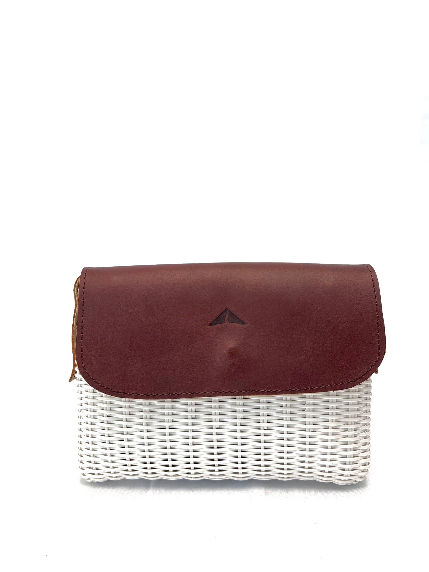 Woven Beach Collection - Mini w/ Mocha Leather Accent