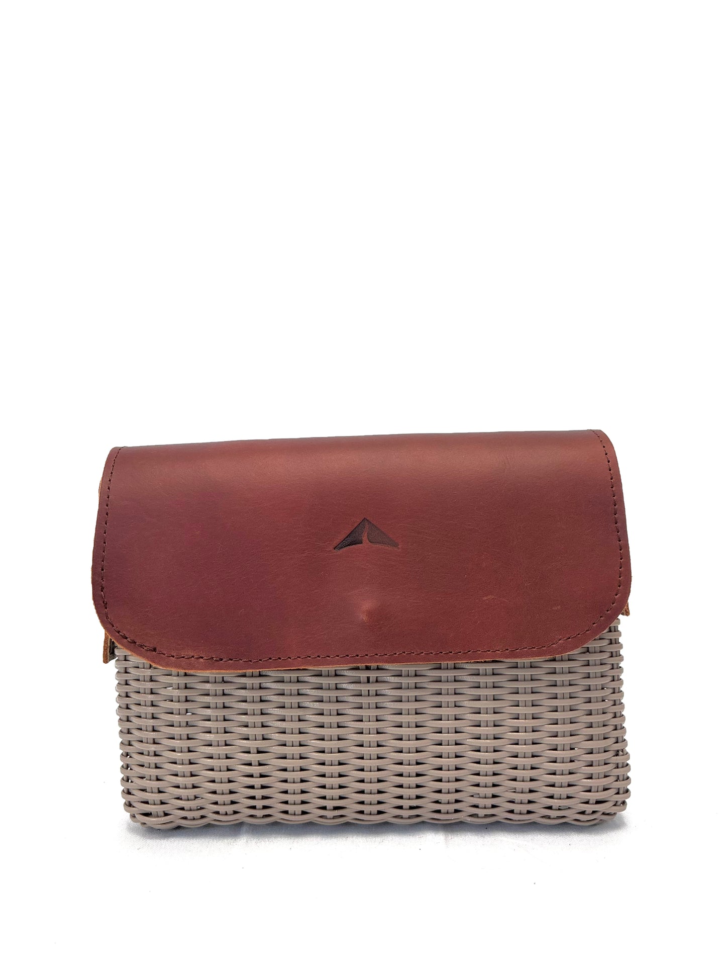 Woven Beach Collection - Mini w/ Mocha Leather Accent