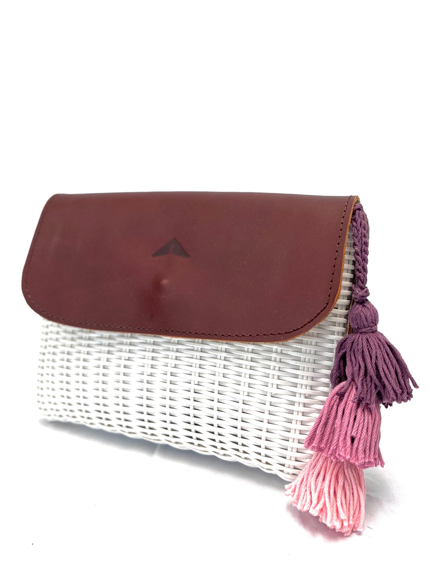 Woven Beach Collection - Mini w/ Mocha Leather Accent