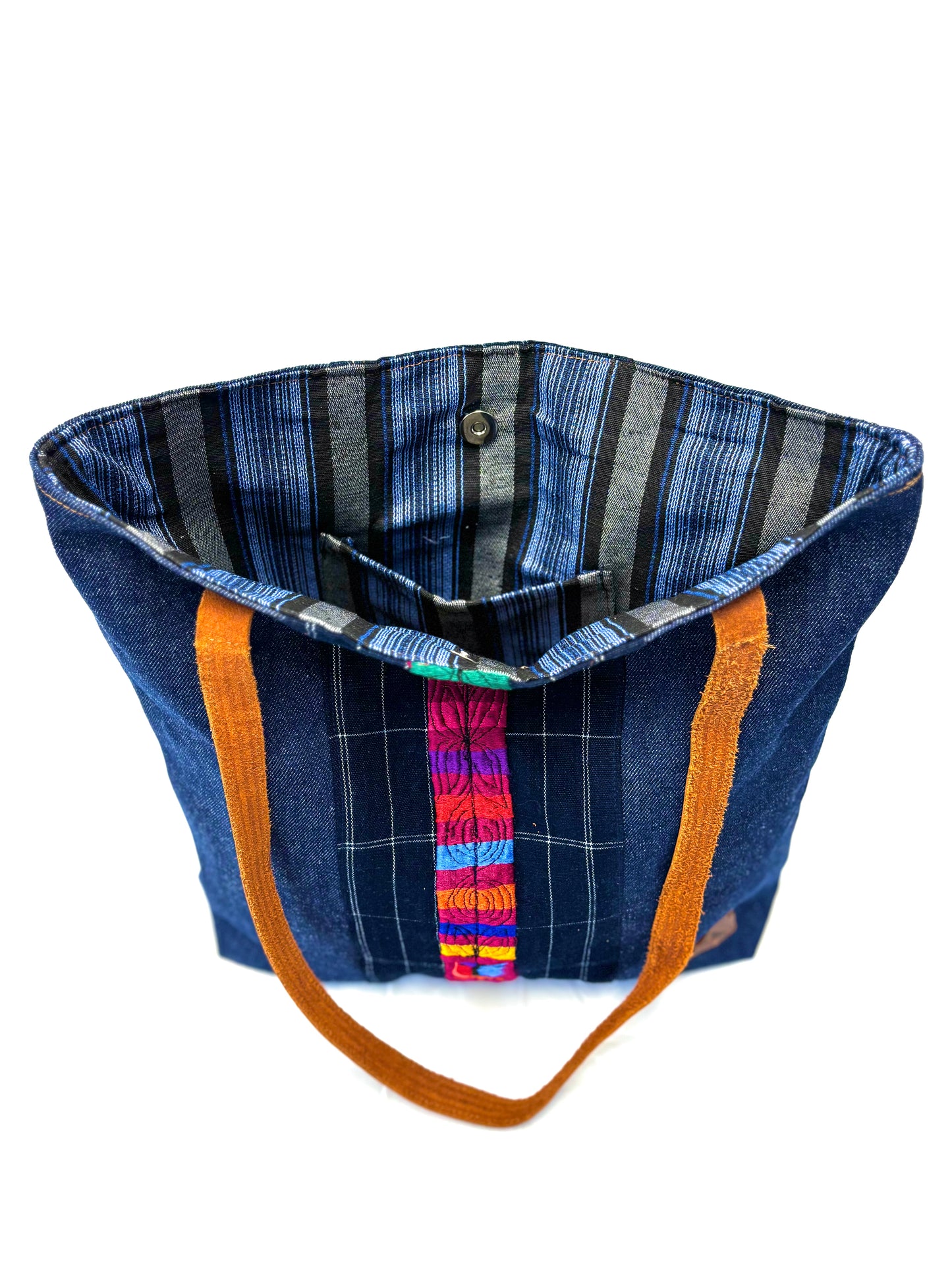 Denim & Texture Bucket - Vibrant Collection