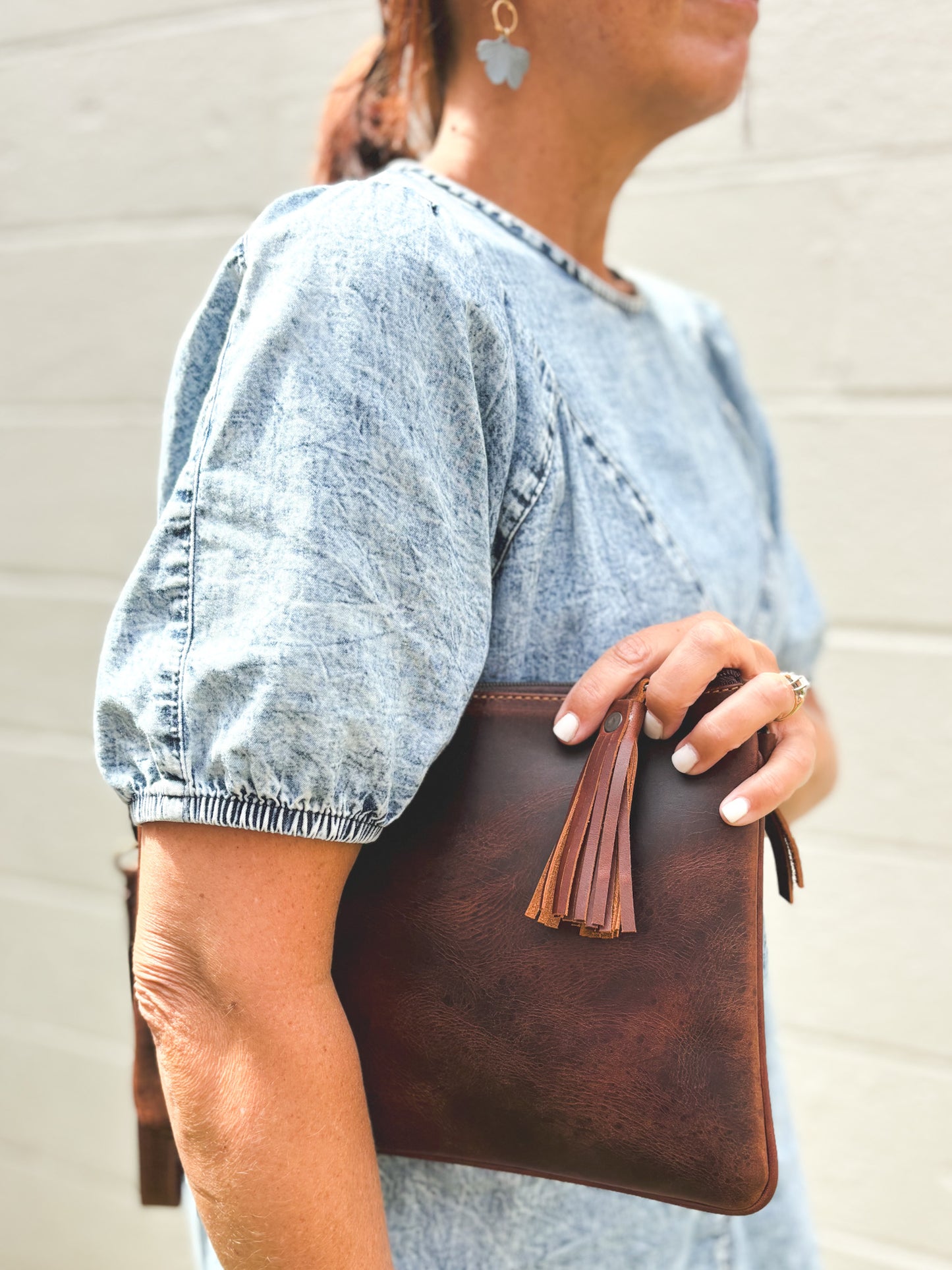 Crossbody Clutch - Mocha