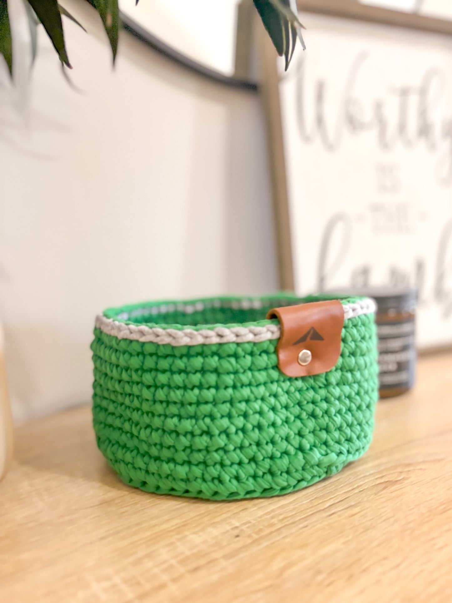 Crocheted Farmhouse Baskets - The Streamline (Limited Edition)