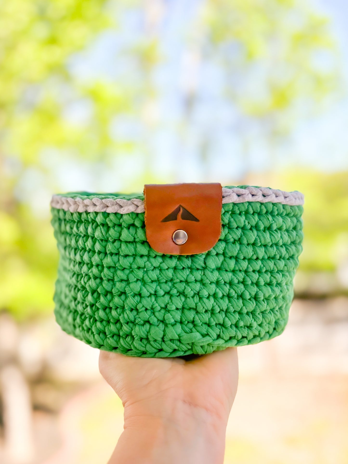 Crocheted Farmhouse Baskets - The Streamline (Limited Edition)