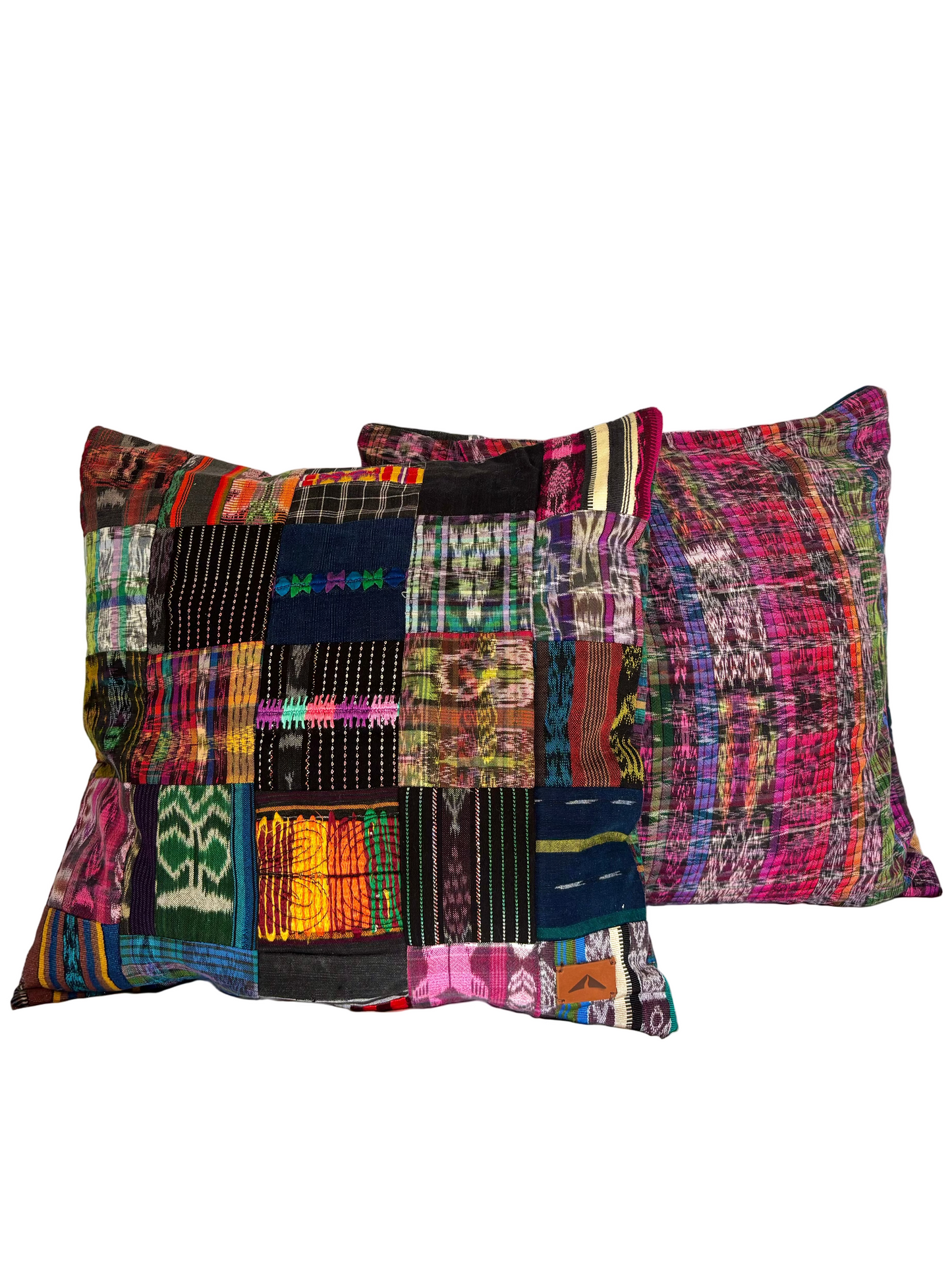 Patchwork Pillowcase w/ fabric backing