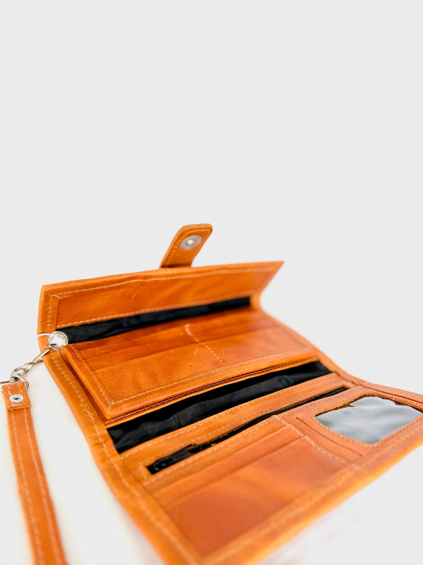 Artisan Textile & Leather Wallet