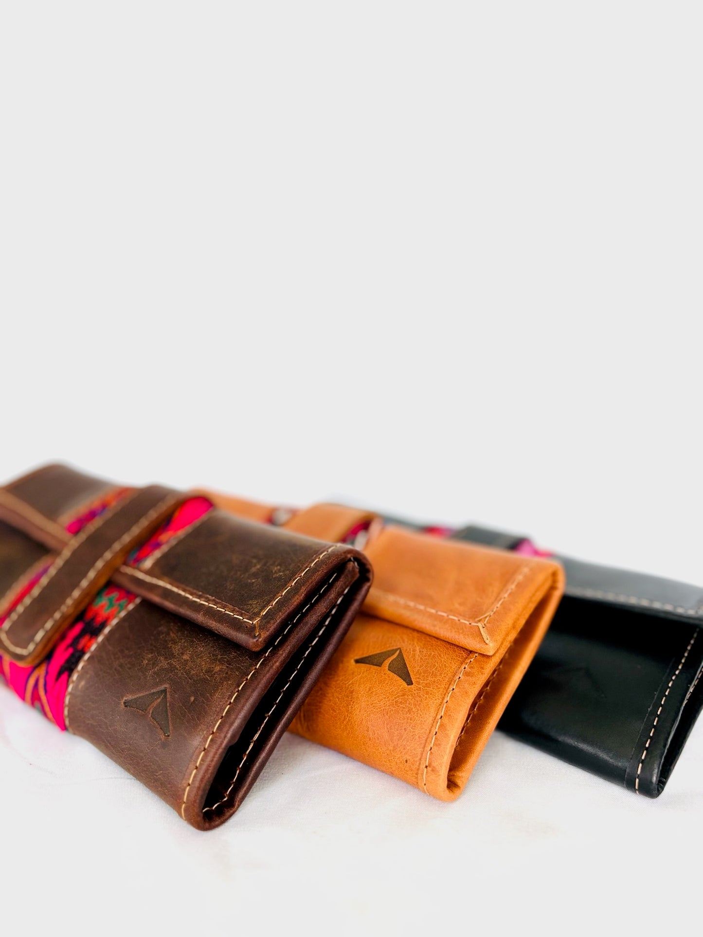 Artisan Textile & Leather Wallet