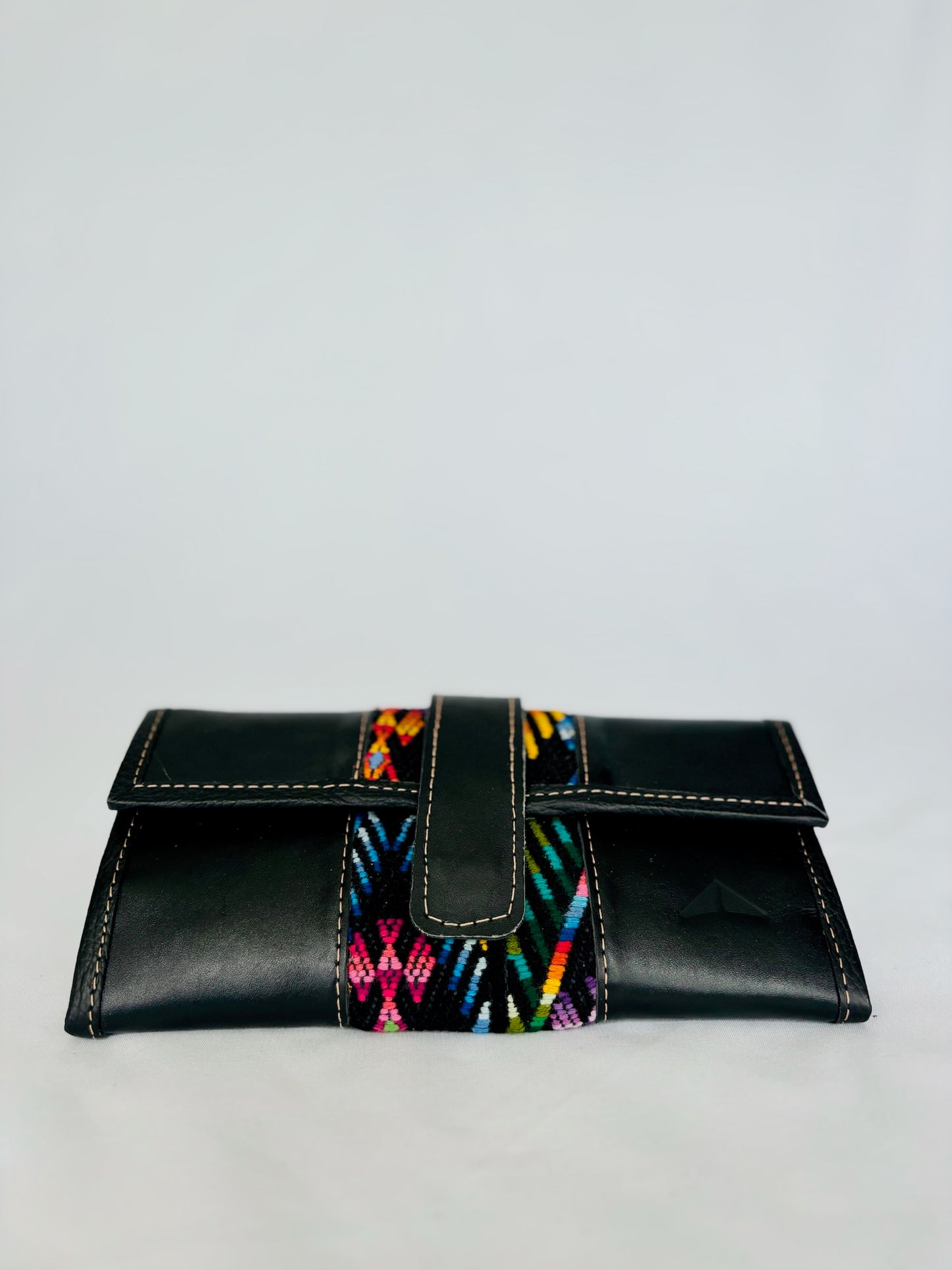 Artisan Textile & Leather Wallet