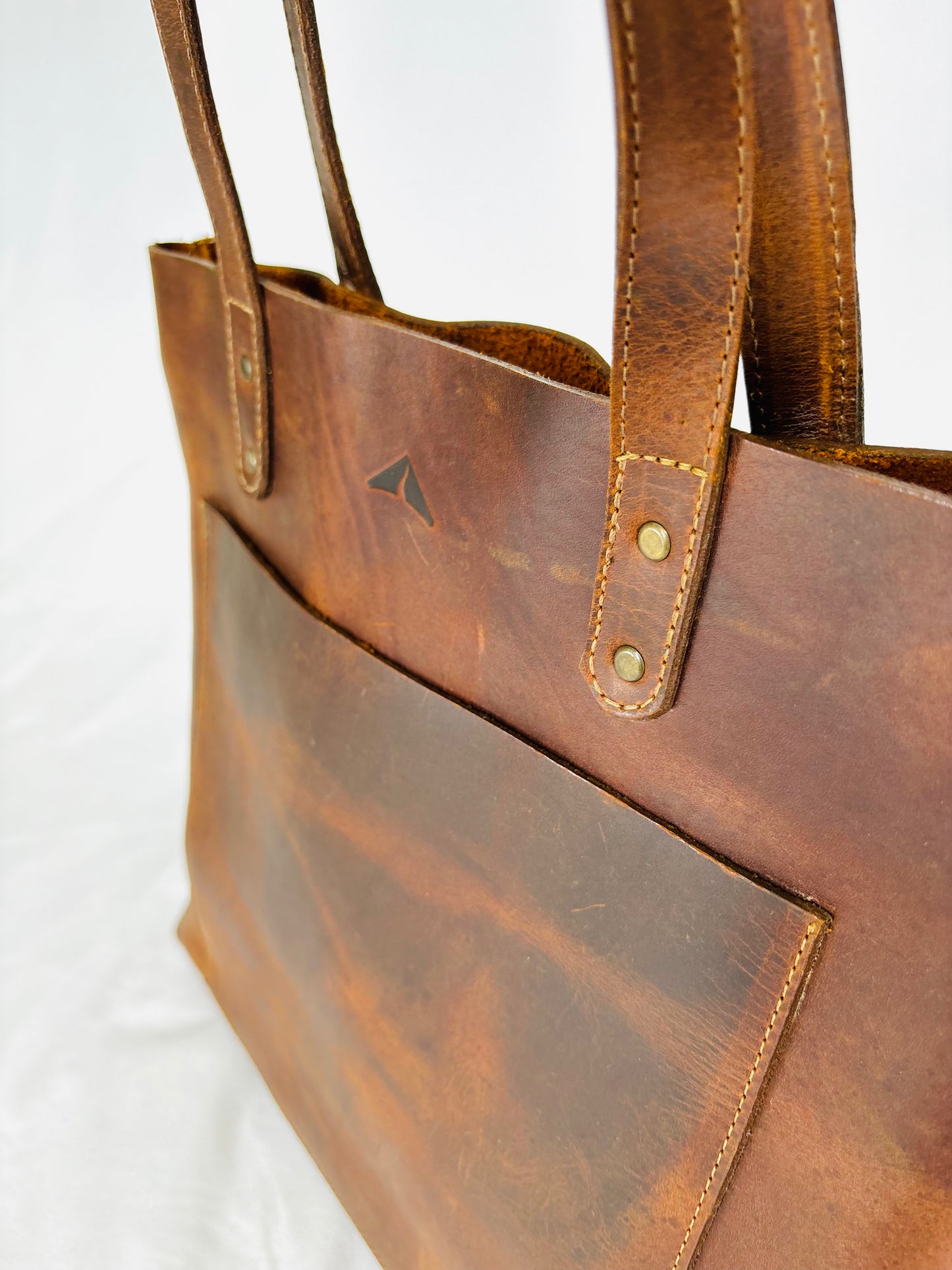 The Perfect Leather Bucket - Mocha