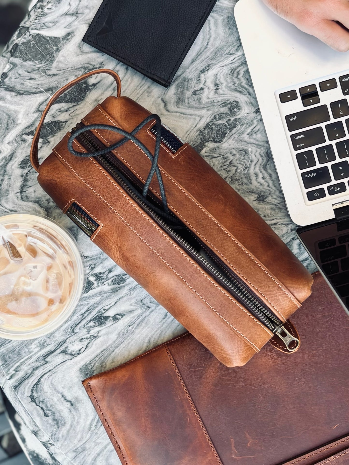 The del Campo Men’s Small Leather Tote