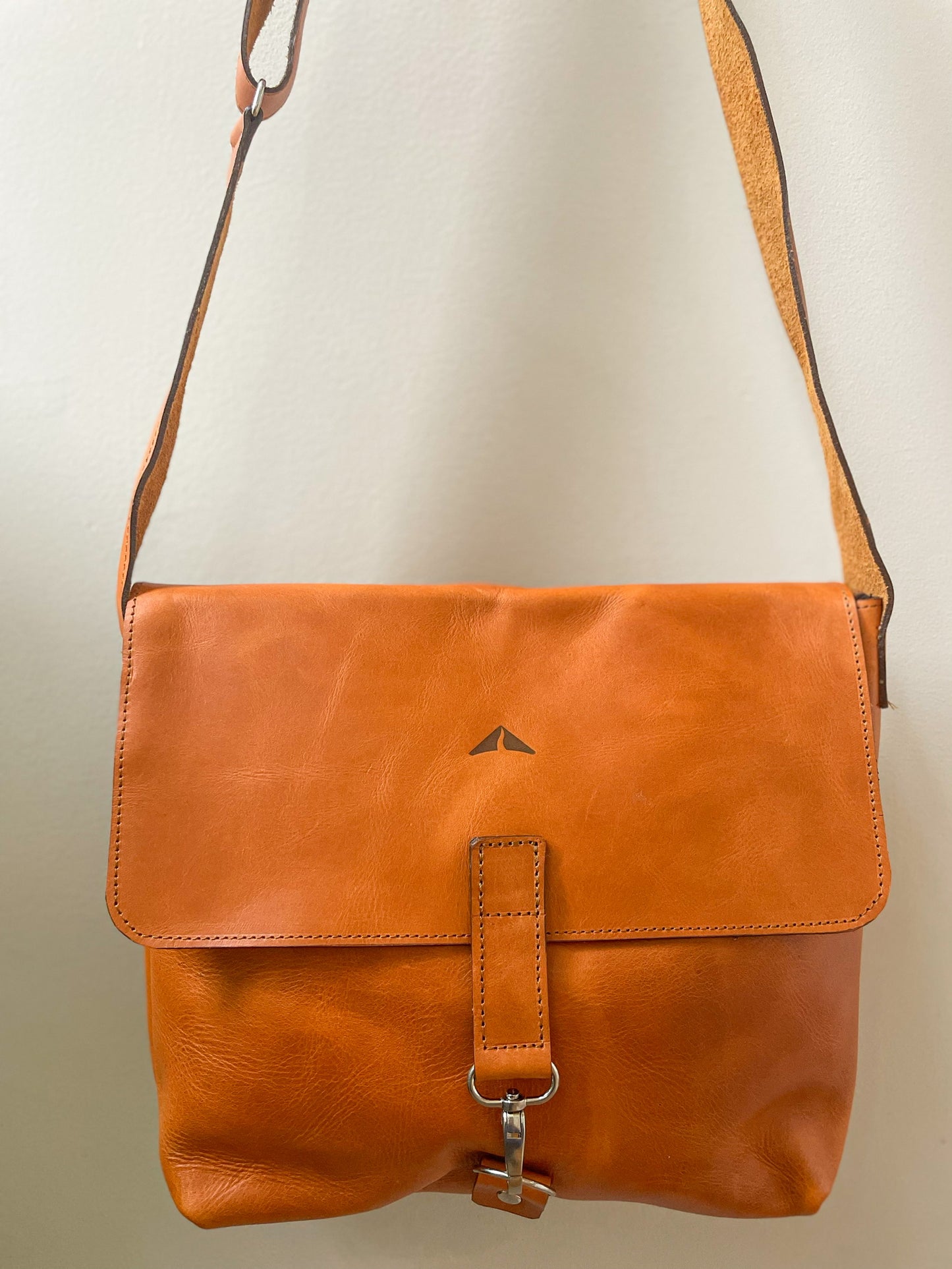 Leather Crossbody Saddlebag