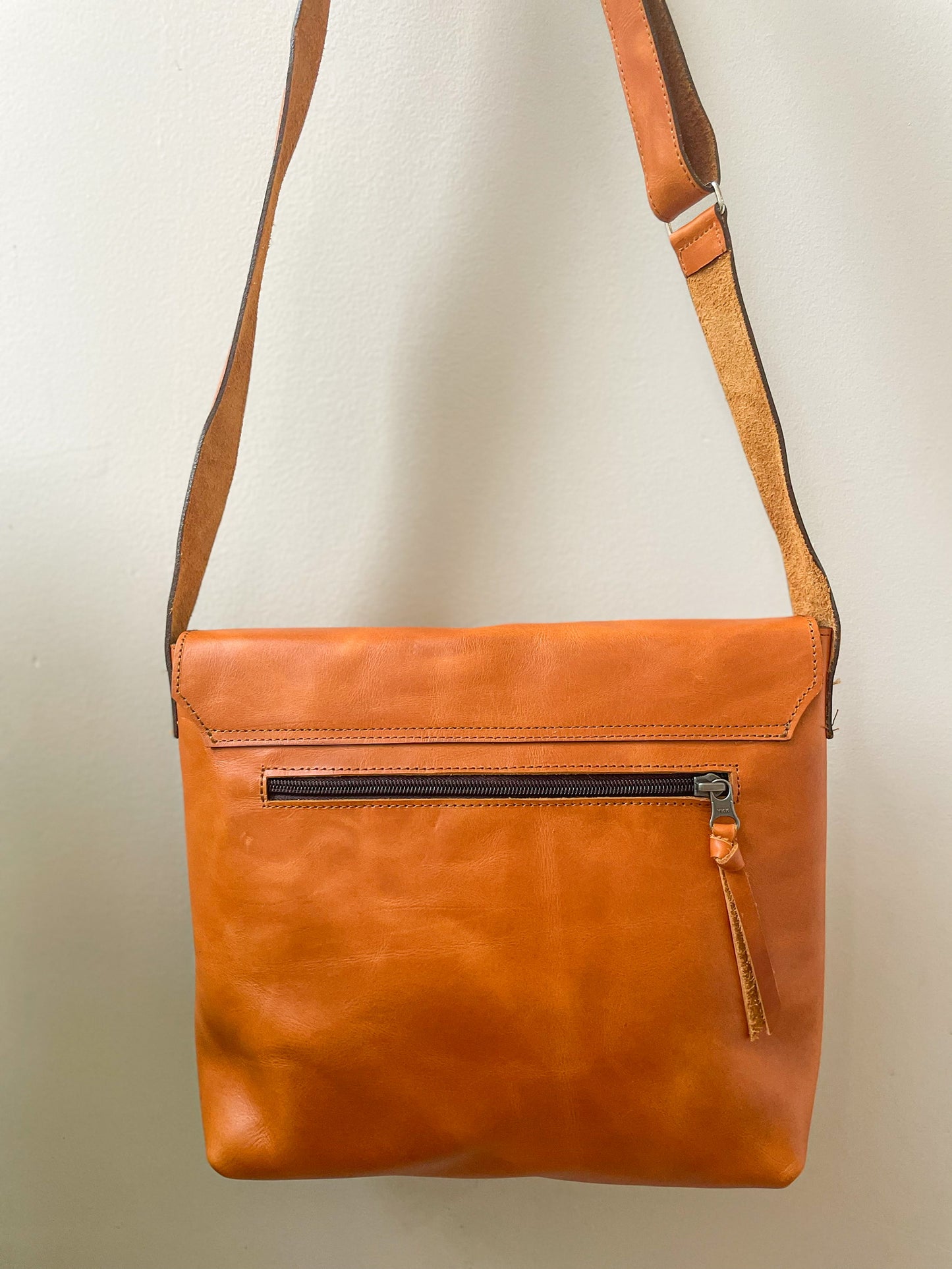 Leather Crossbody Saddlebag