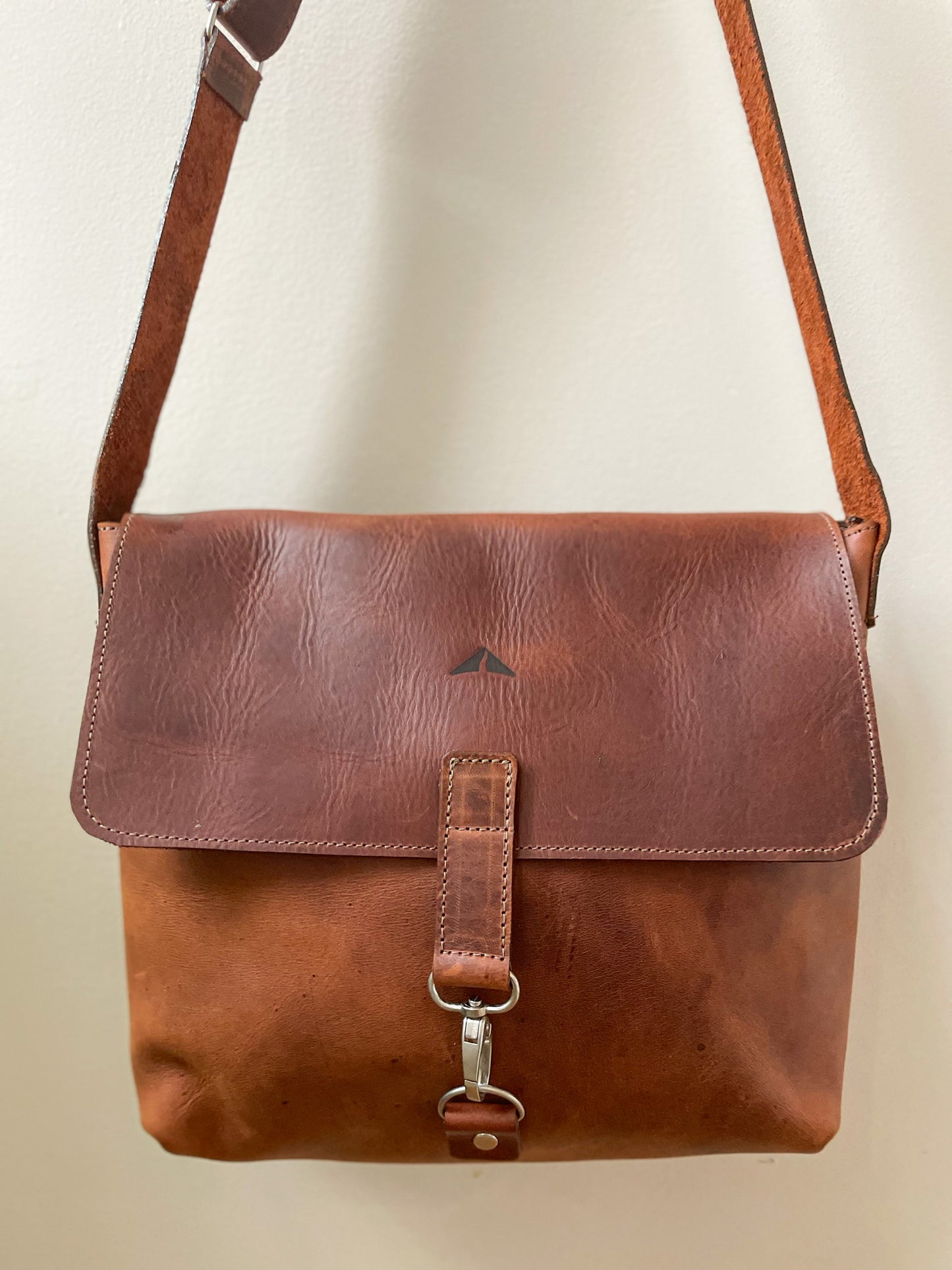 Leather Crossbody Saddlebag