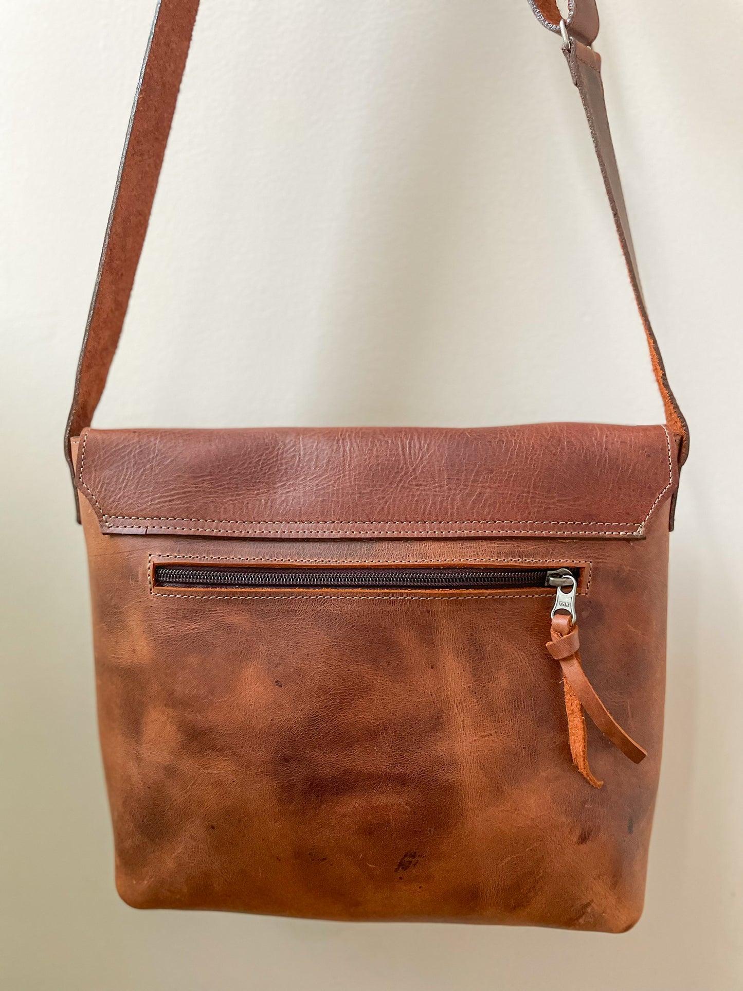 Leather Crossbody Saddlebag