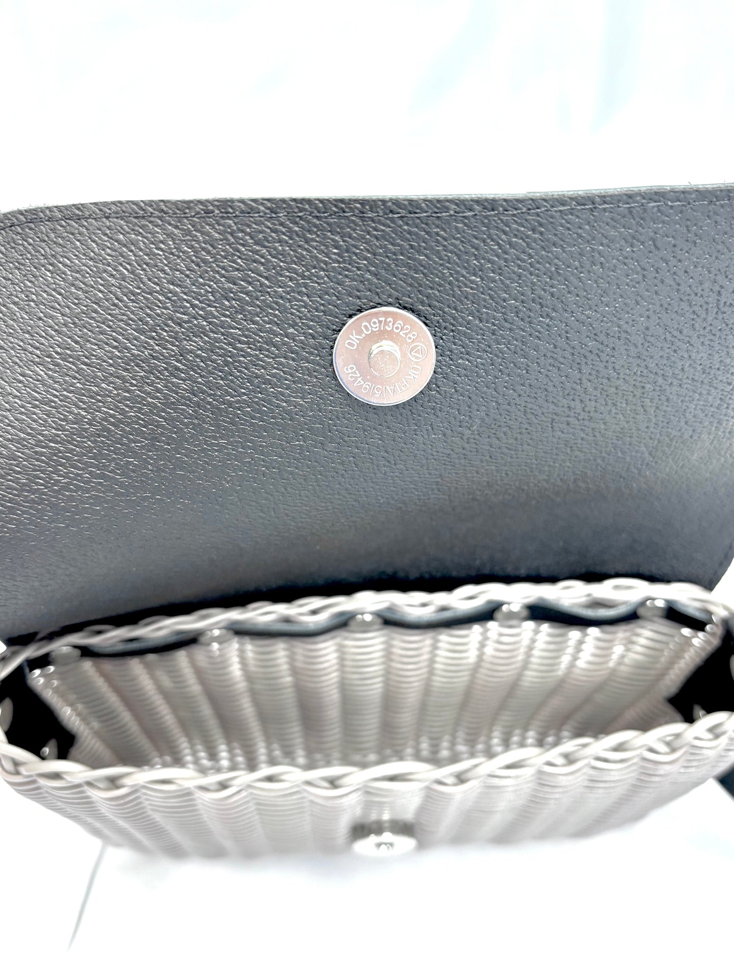 Woven Beach Collection - Mini w/ Black Leather Accent