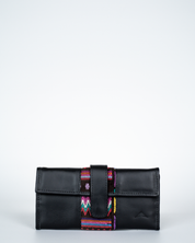 Artisan Textile & Leather Wallet