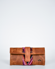 Artisan Textile & Leather Wallet