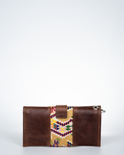 Artisan Textile & Leather Wallet
