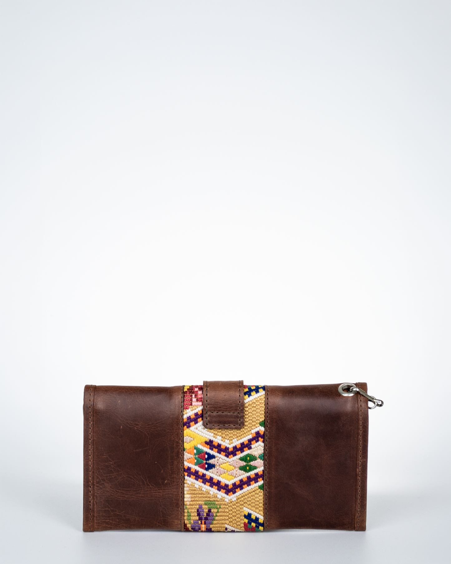 Artisan Textile & Leather Wallet