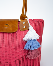 Woven Beach Tote - Sandalwood