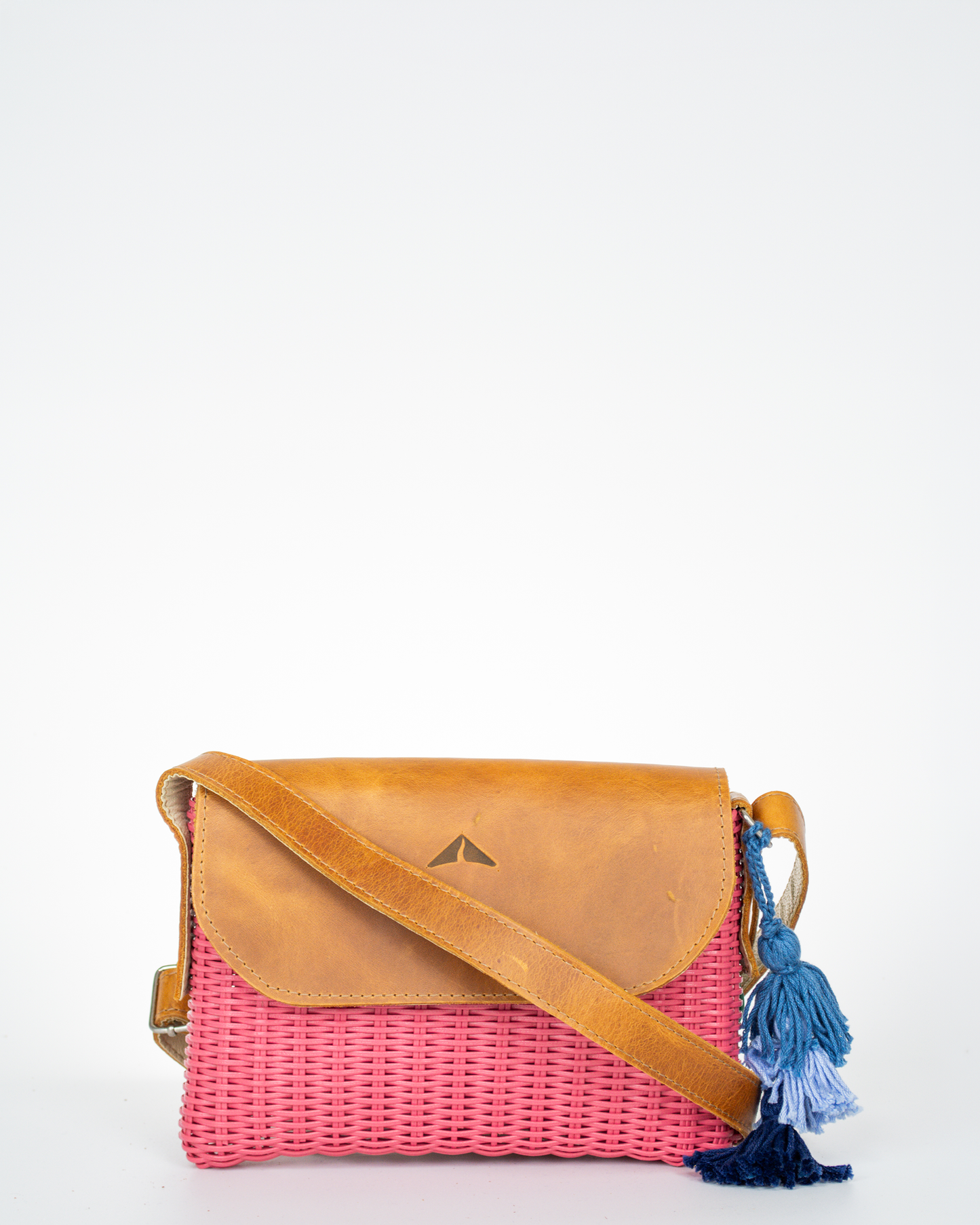 Woven Beach Collection - Mini w/ Sandalwood Leather Accent