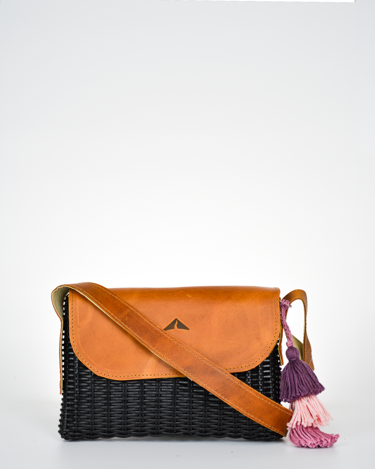 Woven Beach Collection - Mini w/ Sandalwood Leather Accent