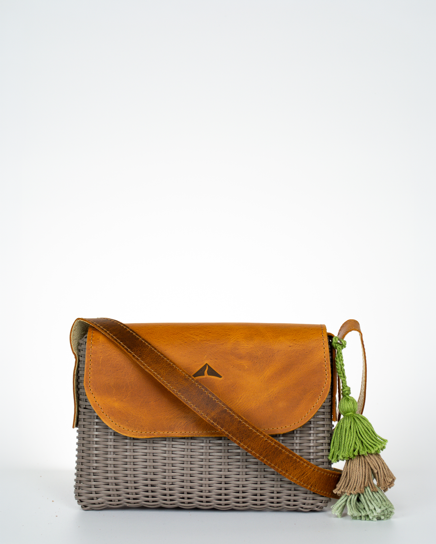 Woven Beach Collection - Mini w/ Sandalwood Leather Accent