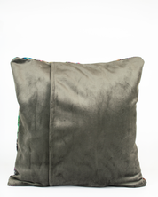Patchwork Pillowcase with Velvet Backing