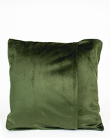 Patchwork Pillowcase with Velvet Backing